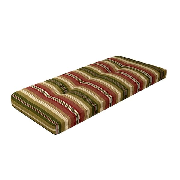 19.5 x 43 Sunbrella Outdoor Bench Replacement Cushion-Calista Cabernet