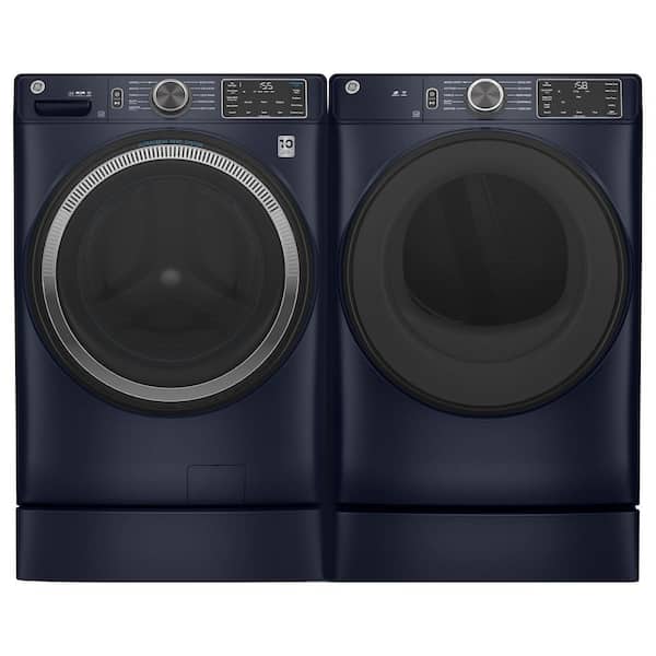 Reviews for GE 4.8 cu. ft. Smart Sapphire Blue Front Load