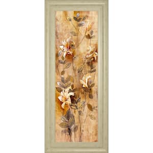 "Candlelight Lilies I" By Douglas Framed Print Nature Wall Art 42 in. x 18 in.