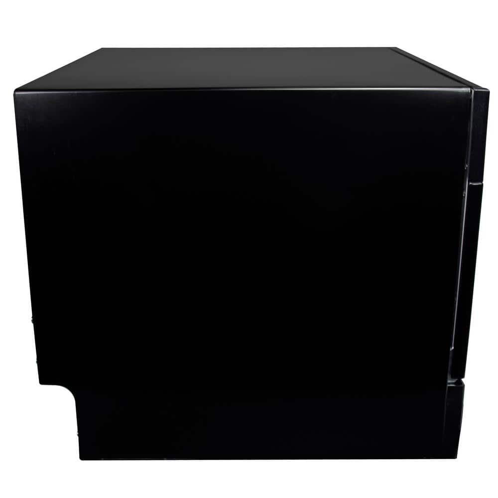 Magic Chef Black Energy Star Countertop Portable Dishwasher