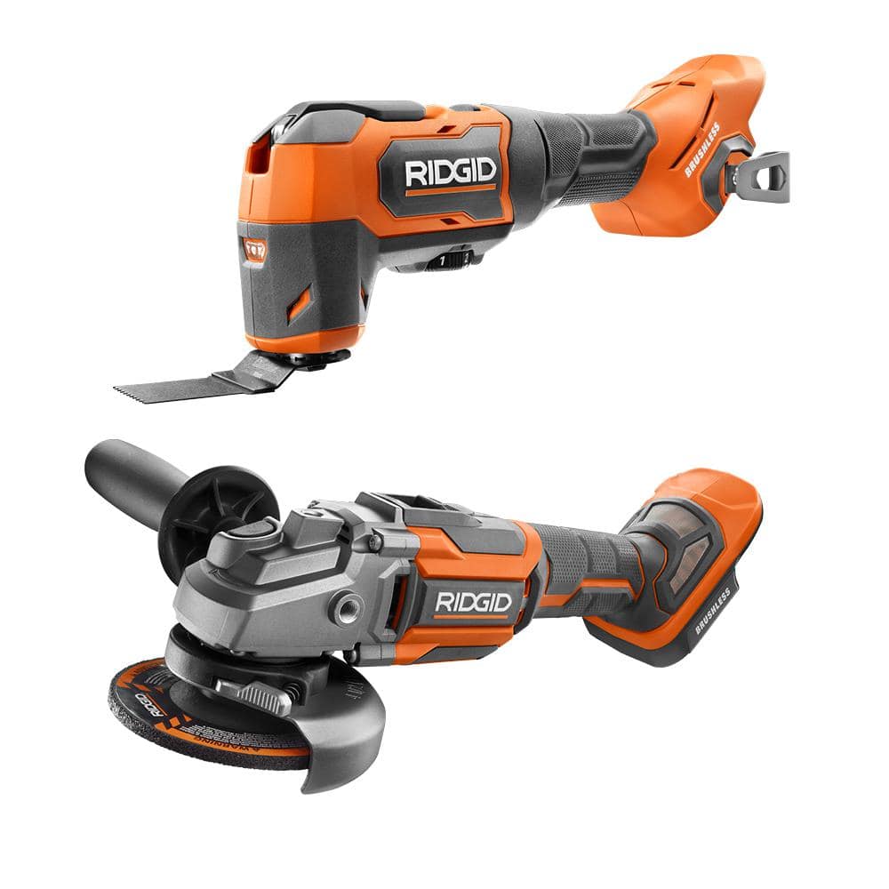 RIDGID 18V Brushless Cordless 2Tool Combo Kit Saw And