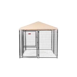 8 ft. x 8 ft. x 6ft. H Stay Executive Kennel - Khaki