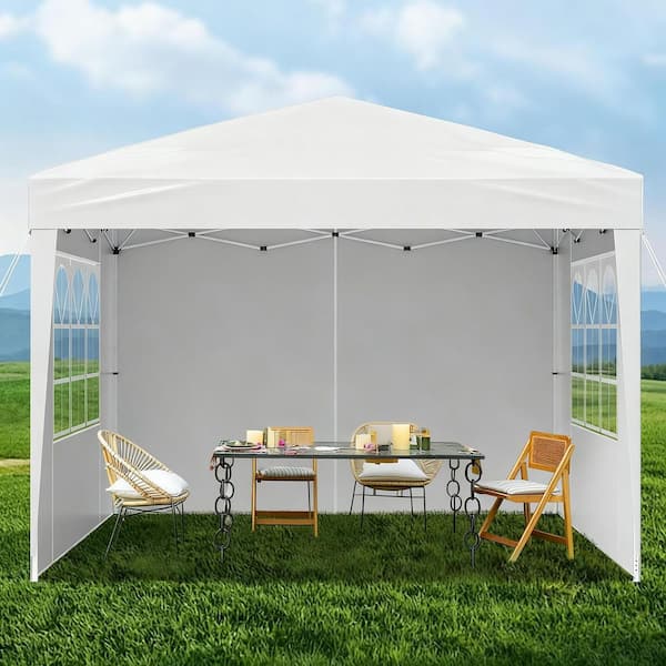 VEVOR Pop Up Canopy, 10 x 10 ft. Instant Canopy Portable Gazebo w