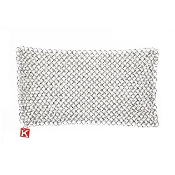 KNAPP MADE PRODUCTS LLC 9 in. Small Ring Chainmail Scrubber
