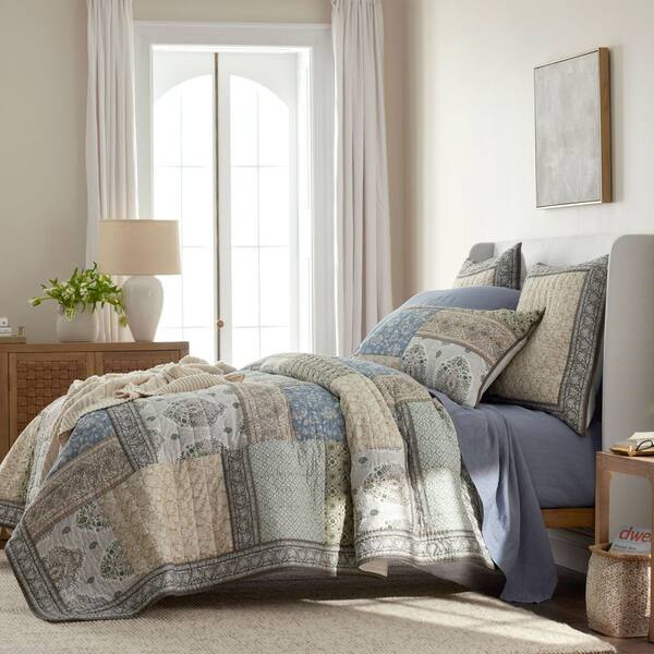 The Company Store Company Cotton Odesa Patchwork Multi Cotton Full