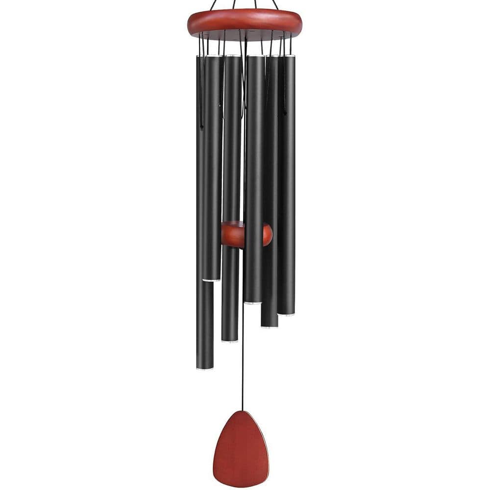 36 in. Aluminum Wind Chime with Pine Wood for Outdoor Garden Patio Decor price history on PriceWatchPro