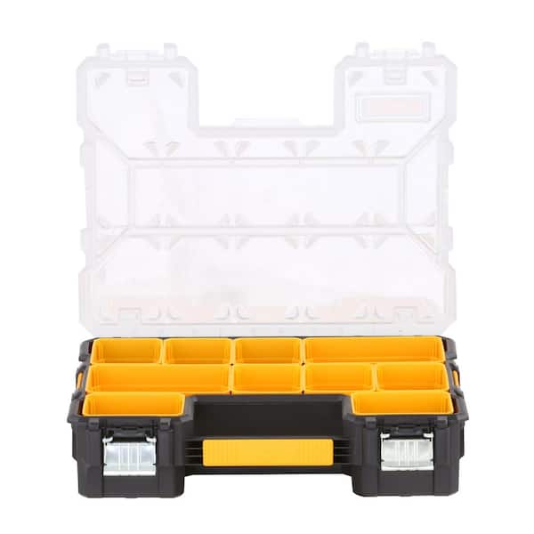 DEWALT - Plastic 10-Compartment Deep Pro Small Parts Organizer
