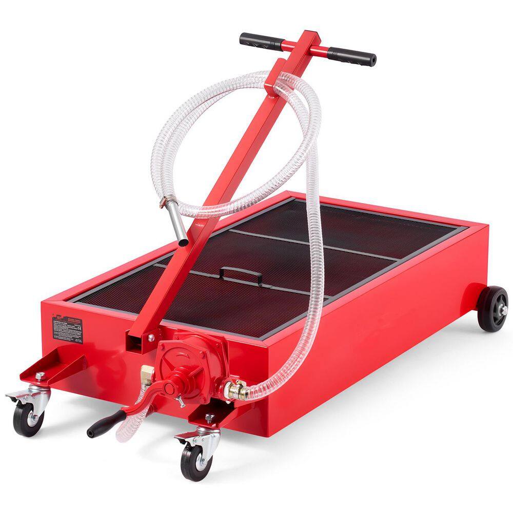 Low Profile Oil Drain Pan, 20 Gal. Capacity, Rolling Oil Drain Pan with Manual Pump, 7.2 ft. Hose and T Folding Handle price history on PriceWatchPro