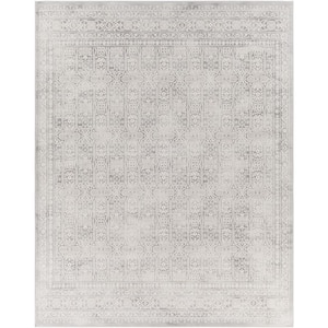 Errol Taupe 7 ft. 10 in. x 10 ft. Oriental Distressed Area Rug