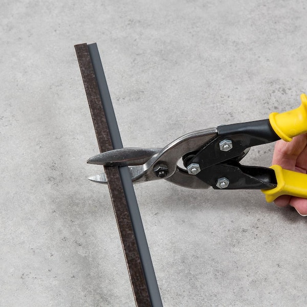 47 in. Smoked Pewter Vinyl Large Profile Backsplash Accessory Kit