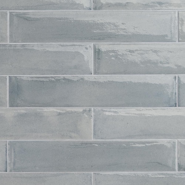 Ivy Hill Tile Tint Bianco 2.95 in. x 15.74 in. Polished Porcelain Wall Tile (14.2 Sq. ft./Case)