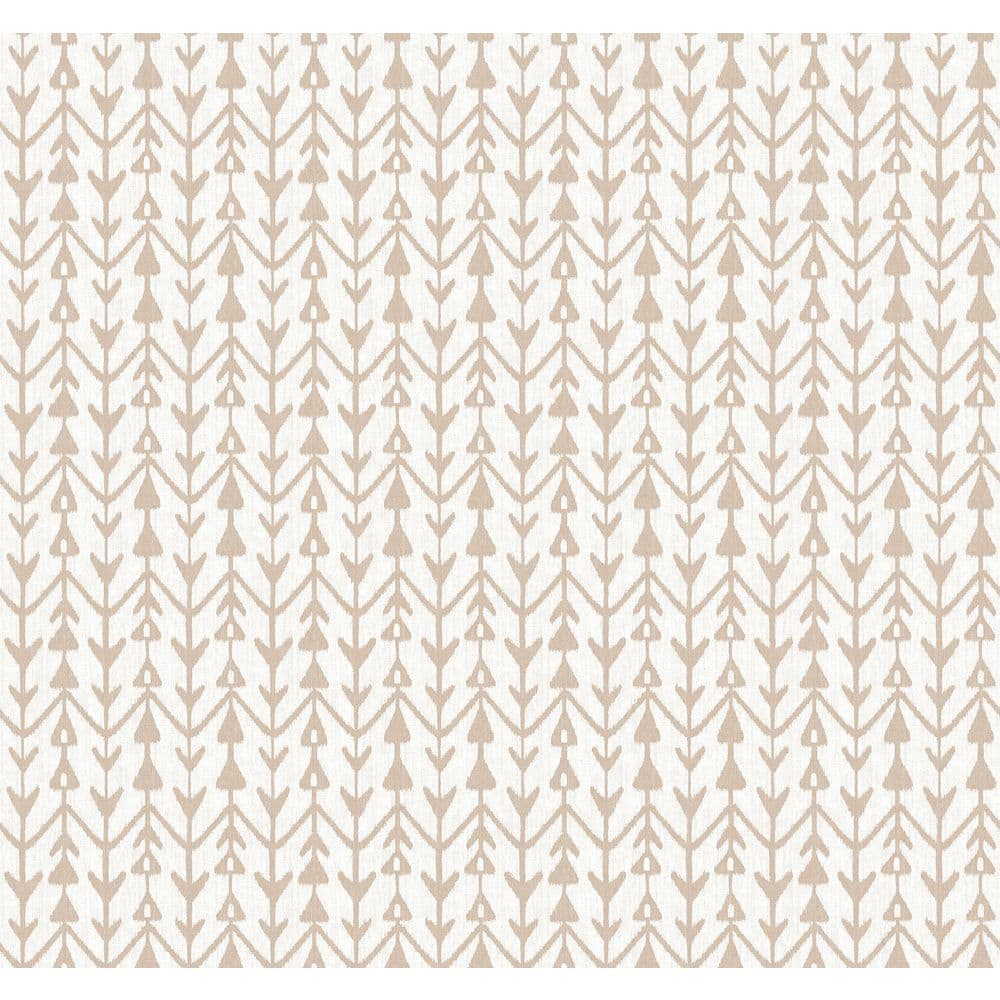 Martigue Stripe Blush Pink Wallpaper