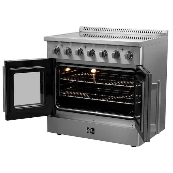 36” Electric Range – 2 French Plates and Griddle - Standard Oven