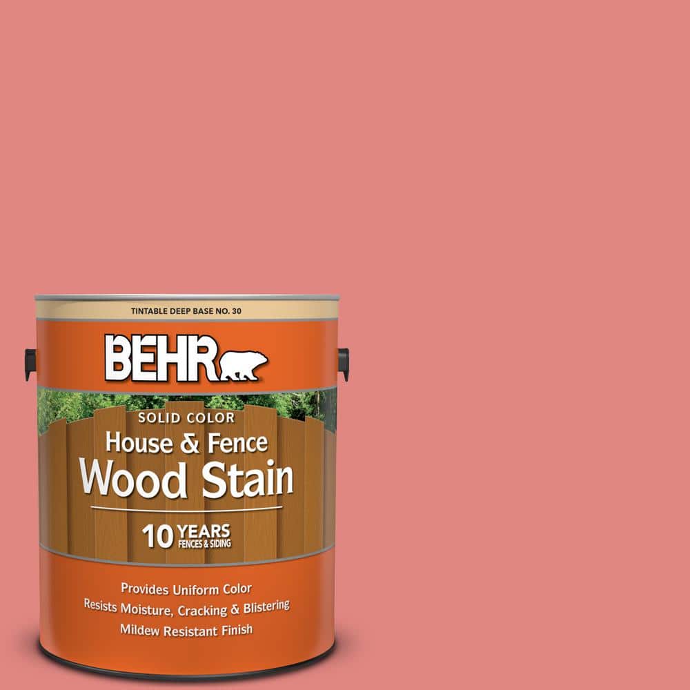 1 gal. #PPU1-04A Watermelon Punch Solid Color House and Fence Exterior Wood