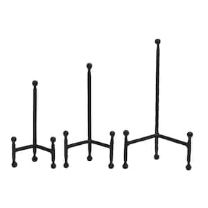 Black Metal Easel with Ball Details (3- Pack)