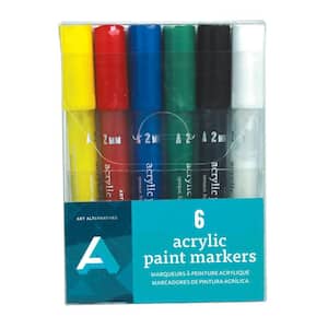 2 mm Acrylic Paint Marker Set (6-Colors)