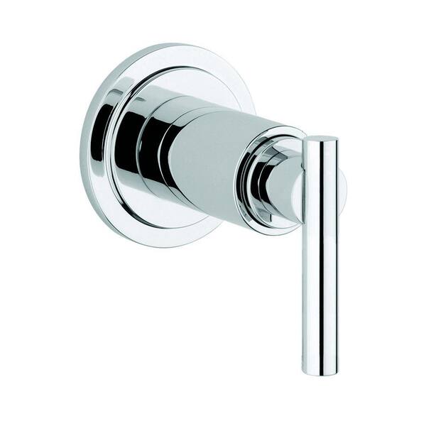 GROHE Atrio 1-Handle Volume Control Valve Trim Kit with Lever Handle in StarLight Chrome (Valve Sold Separately)