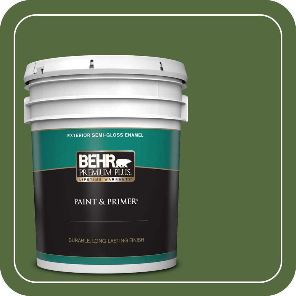 5 gal. #410D-7 Mountain Forest Semi-Gloss Enamel Exterior Paint & Primer price history on PriceWatchPro