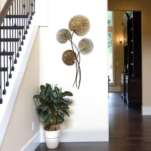 Stratton Home Decor Water Lilies Wall Decor