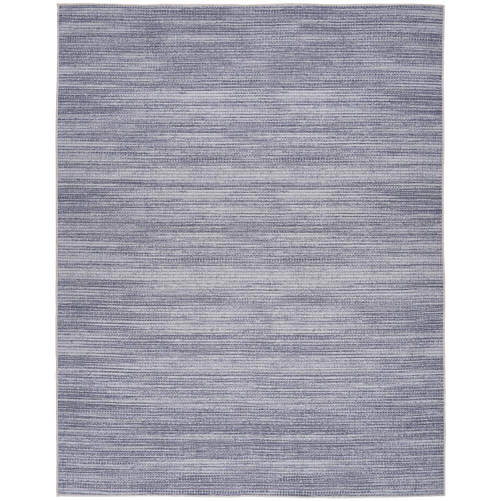 Nourison Washables Grey 5 ft. x 7 ft. Abstract Contemporary Area Rug