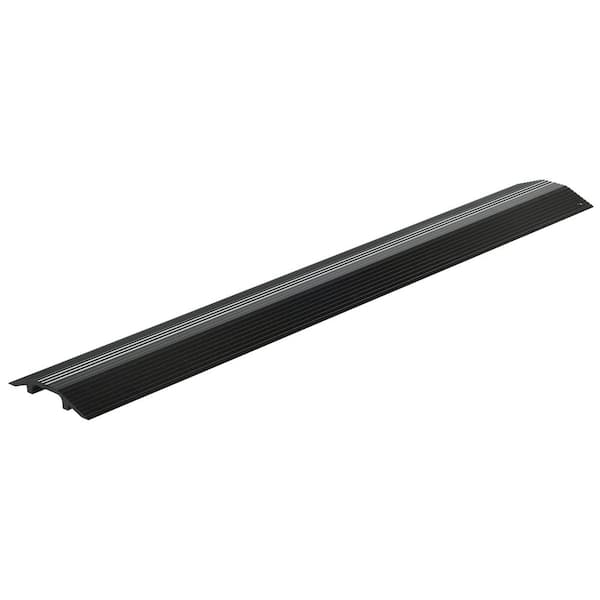 Vestil 48 in. Aluminum Hose and Cable Crossover in Black