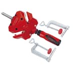 Jaw Opening 90 Degree 2 in Angle Clamp with 2 Table Clamps 90-Degree 250 lb
