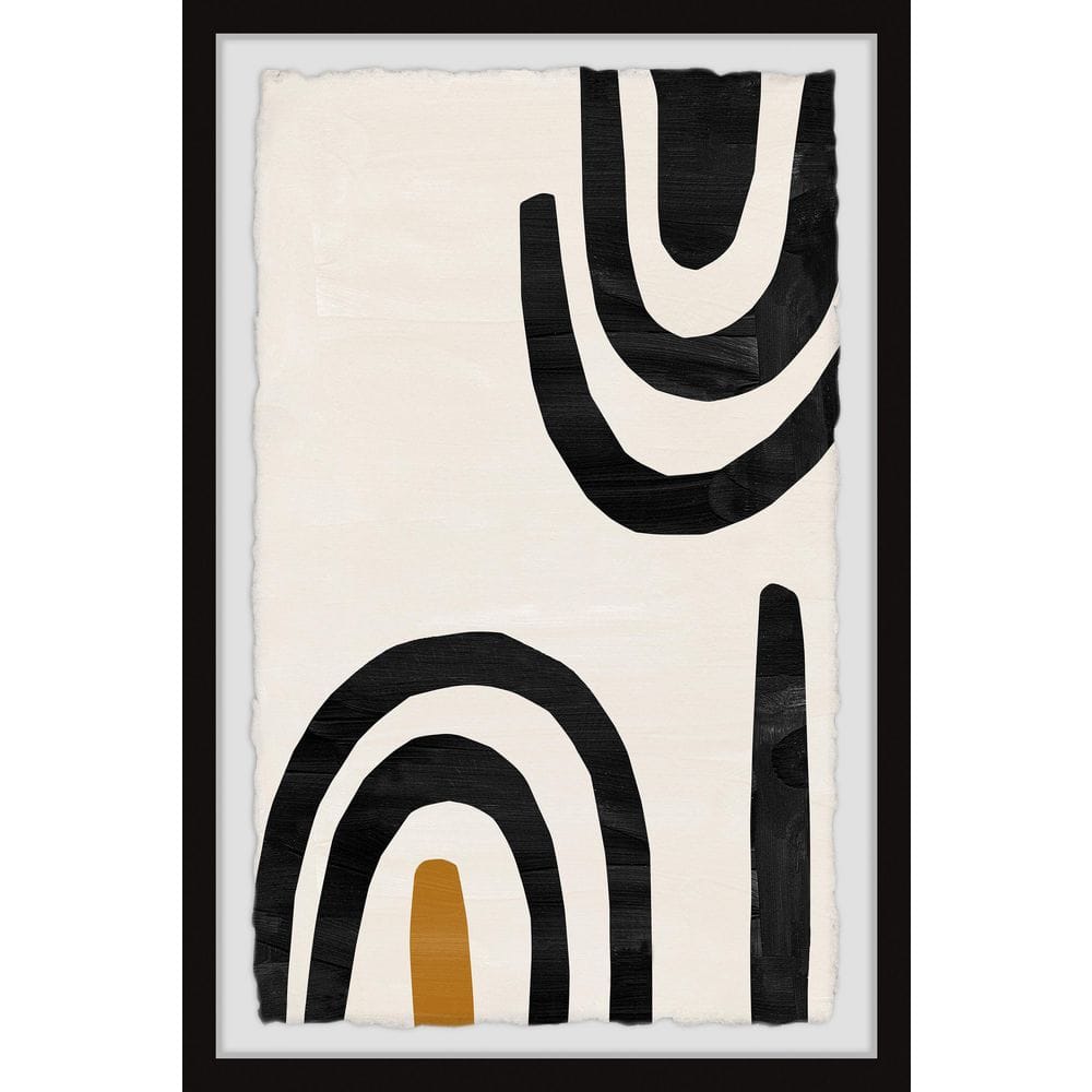 The Undefined Dimension by Marmont Hill Framed Abstract Art Print 12 in. x 