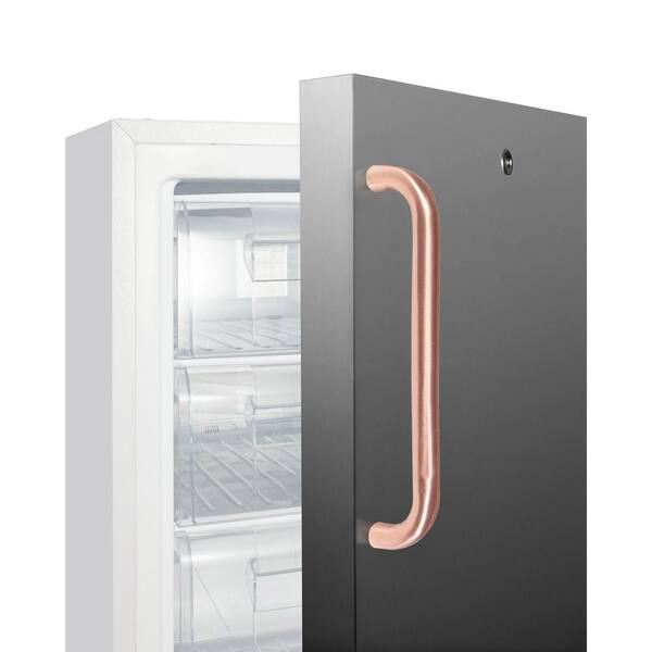 Summit Appliance 5 cu. ft. Upright Manual Defrost Freezer in White FS605 -  The Home Depot