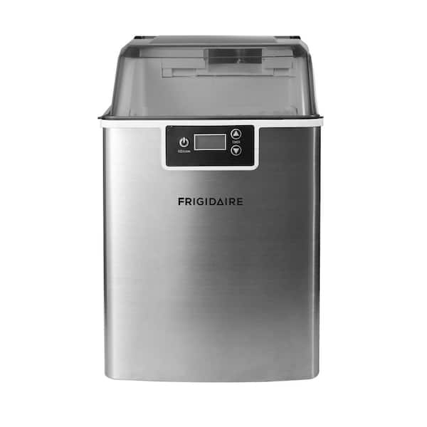 Frigidaire 44LBS CRUNCHY CHEWABLE NUGGET ICE MAKER STAINLESS STEEL