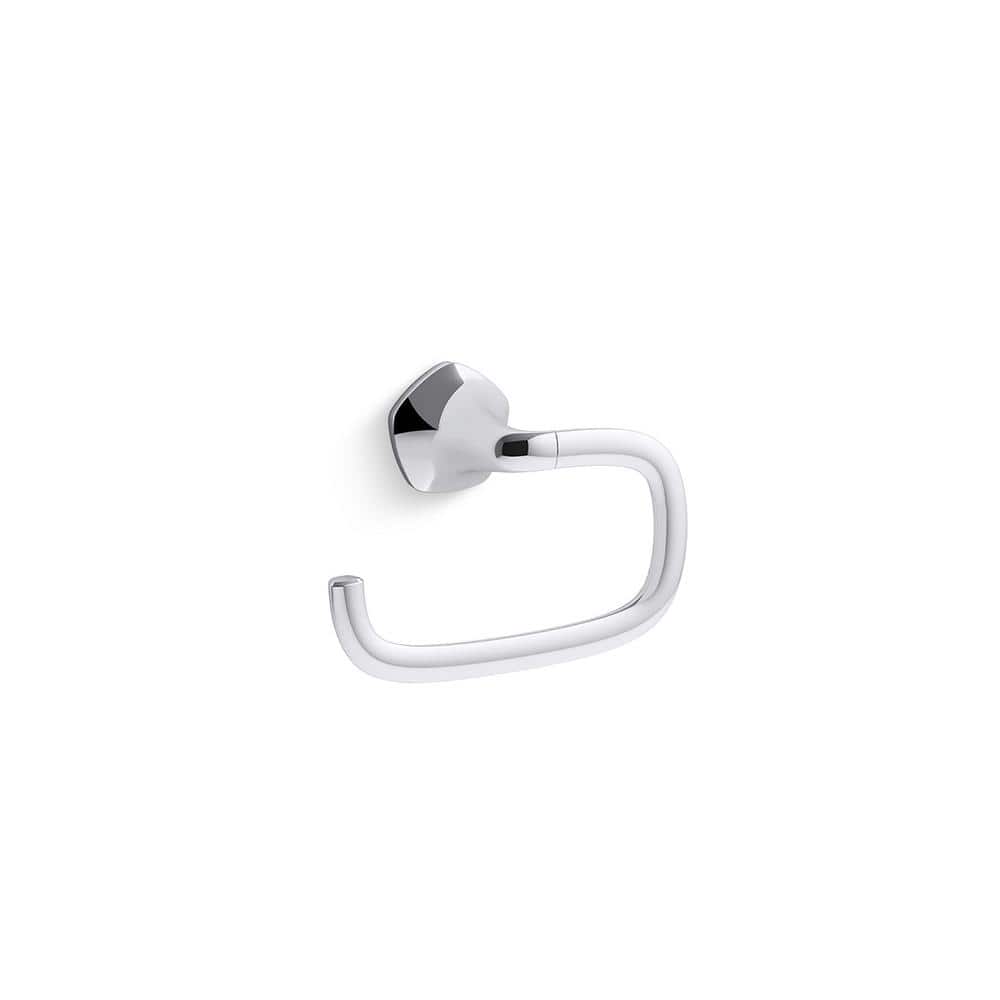 KOHLER Sundae Towel Ring in Polished Chrome R31061CP The Home Depot
