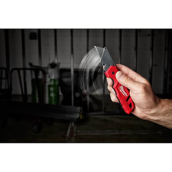 Milwaukee - 7 in. Billet Torpedo Level with FASTBACK Folding Utility Knife and 50-Pack General Purpose Utility Blade Set