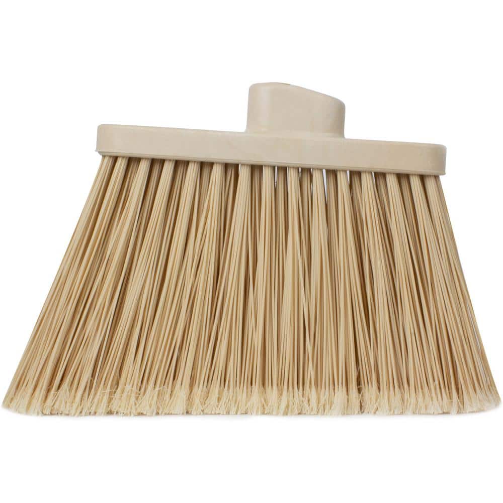 Sparta 12 in. Tan Polypropylene Flagged Upright Broom Head (12Pack