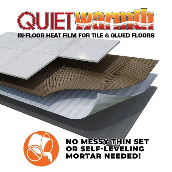 FloorHeat Room in a Box 68 ft. x 18 in. 120-Volt Radiant Floor Heating System with Anti-Fracture Heat (Covers 102 sq. ft.)