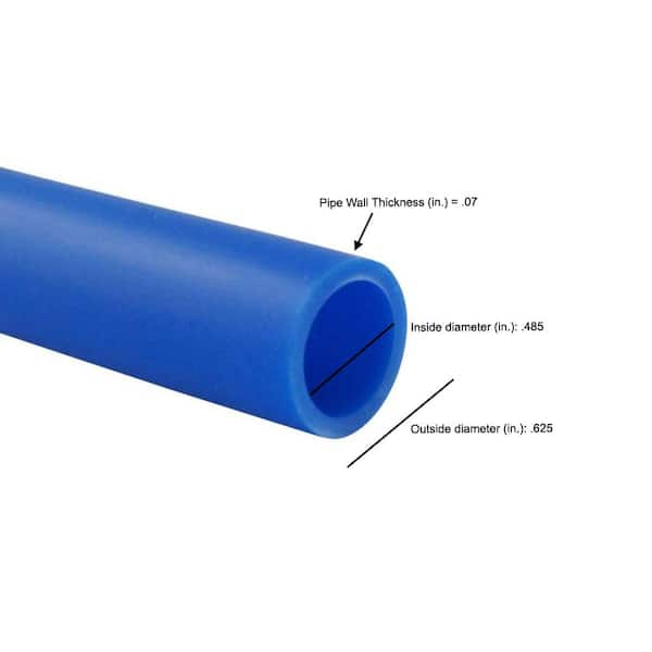 1/2 in. x 100 ft. Blue PEX-B Pipe