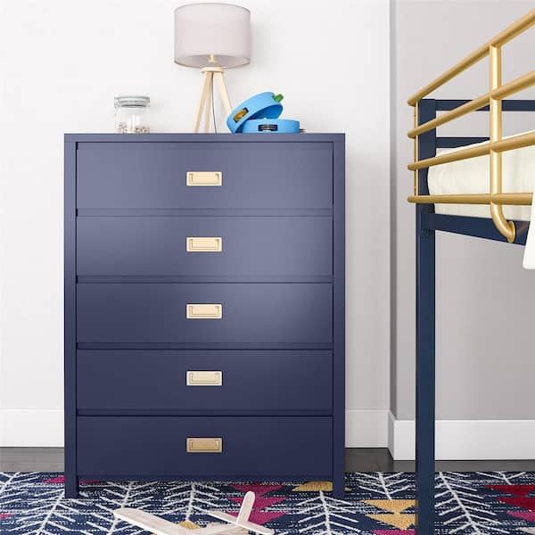Reviews for Little Seeds Navy 5-Drawer 36 in. T Kids' Dresser, Monarch Hill  Haven | Pg 1 - The Home Depot