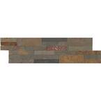 Gold Rush Veneer Peel and Stick 6 in. x 22 in. Natural Slate Wall Tile (13.8 sq. ft./Case)