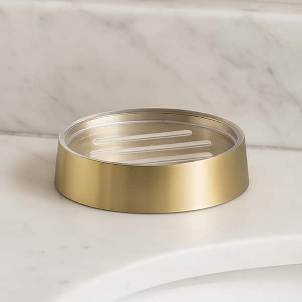 Golden Collection Bath Soap Dish Cup PS