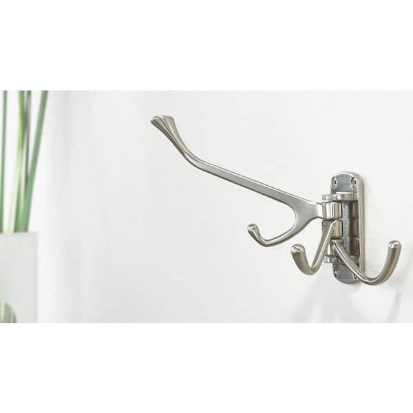 Nystrom 4-13/16 in. (123 mm) Brushed Nickel Utility Wall Mount