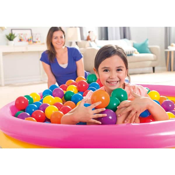 New Plastic Balls for Children For Ball Pits Kids Multi Coloured Toys Play Pool 