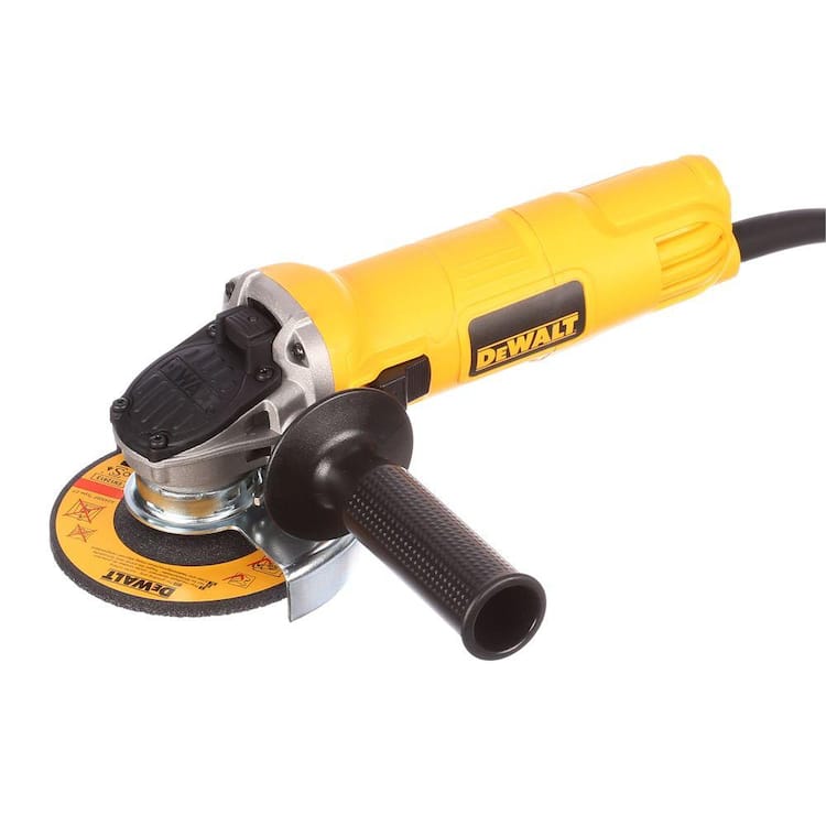 DEWALT 7 Amp 4.5 in. Small Corded Angle Grinder with 1-Touch Guard