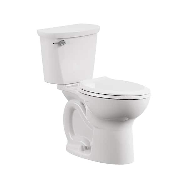 Cadet 12 in. Antimicrobial 2-Piece 1.28 GPF Single Flush Chair Height Elongated Toilet with Slow Close Seat in White