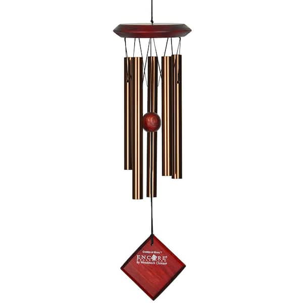 WOODSTOCK CHIMES Encore Collection, Chimes of Mars, 17 in. Bronze Wind Chime DCB17