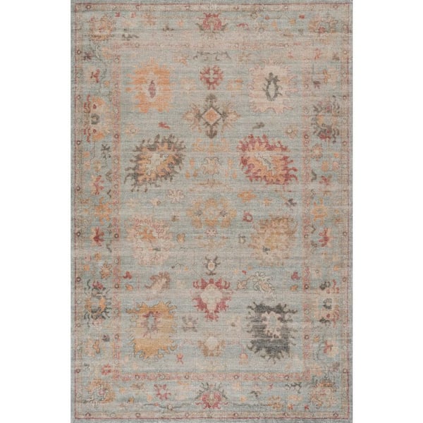 Eira Hand Loomed Wool Multicolor 5 ft. x 8 ft. Indoor Area Rug