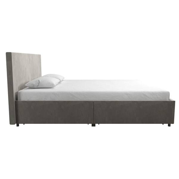 Novogratz kelly upholstered storage platform bed discount