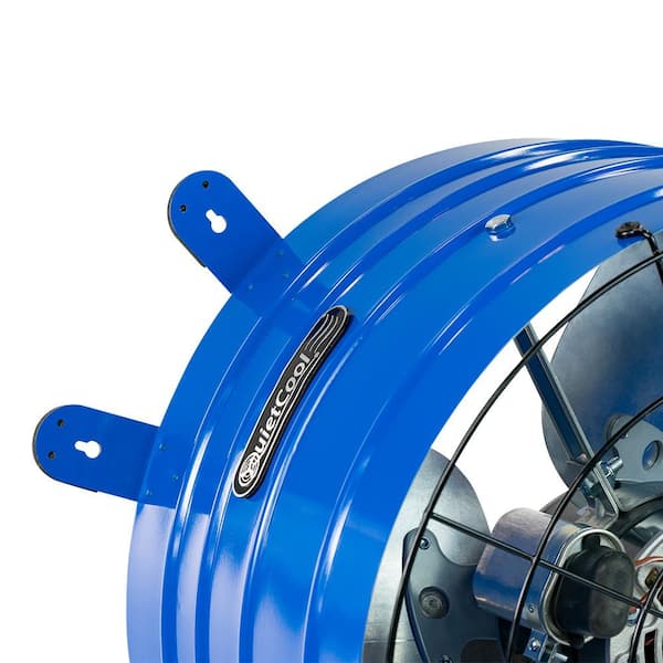 QuietCool - 1945 CFM Smart App Controlled 2-Speed Gable Mount Electric Attic Fan
