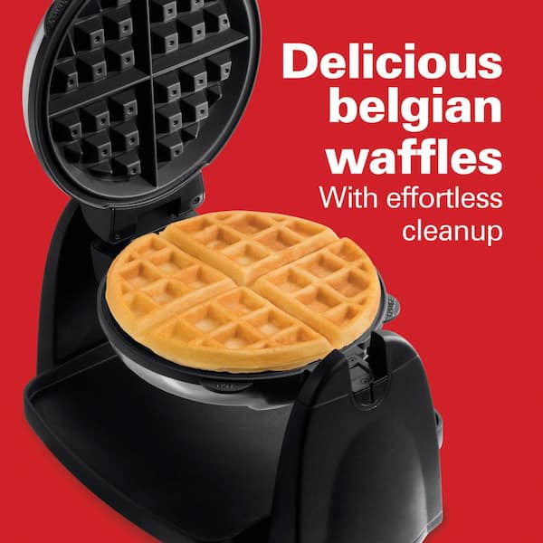 Best Buy: Hamilton Beach Belgian Style Flip Waffle Maker BLACK 26010R