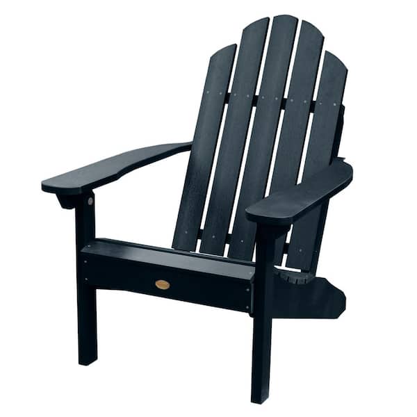 Highwood Classic Wesport Federal Blue Recycled Plastic Adirondack Chair