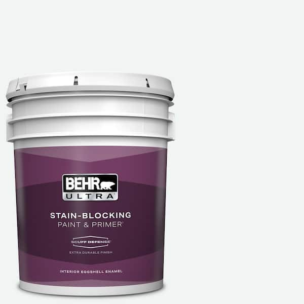 BEHR ULTRA 5 gal. #BL-W09 Bakery Box Extra Durable Eggshell Enamel Interior Paint & Primer