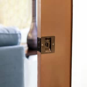 Oil Rubbed Bronze Pocket Door, Hall and Closet Pull (2-Pack)