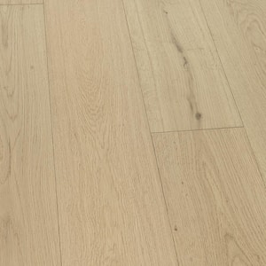 Take Home Sample - Burbank French Oak Water Resistant Wirebrushed Engineered Hardwood Flooring - 7.5 in. x 7 in.